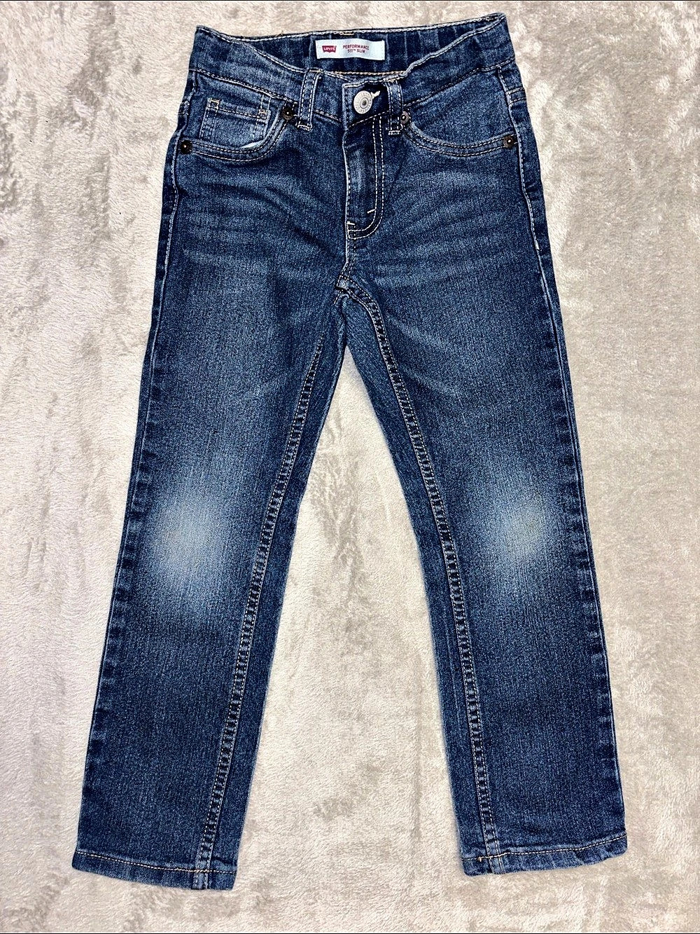 Levi's Performance Series Boys Waist 6 Blue Jeans